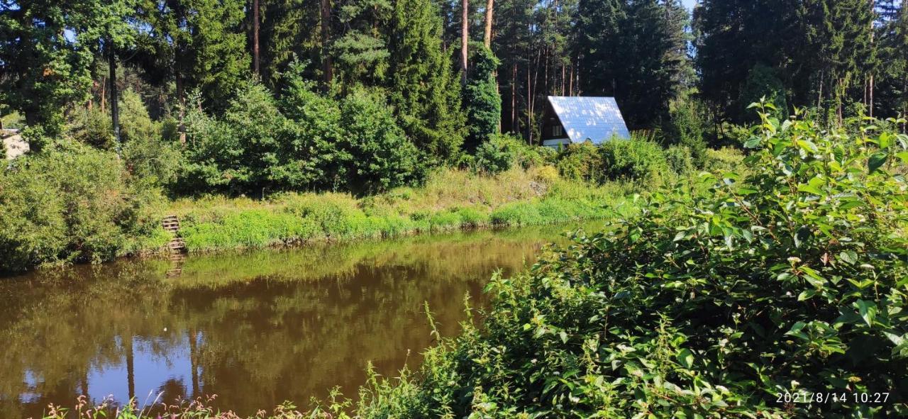 Chata Mareček - v lesní osadě u řeky Lužnice Skalice Exterior foto